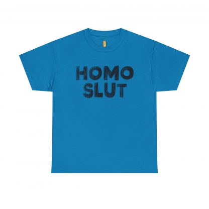 HOMO SLUT Unisex Heavy Cotton Tee - Image 9