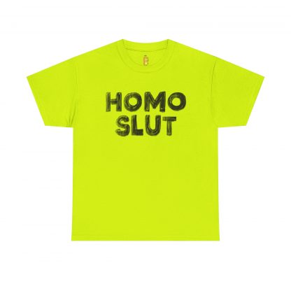 HOMO SLUT Unisex Heavy Cotton Tee - Image 5