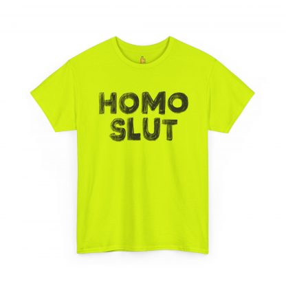 HOMO SLUT Unisex Heavy Cotton Tee - Image 7
